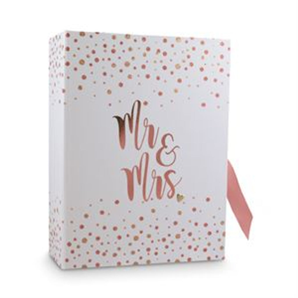 MR &amp; MRS ROSE GOLD KEEPSAFE