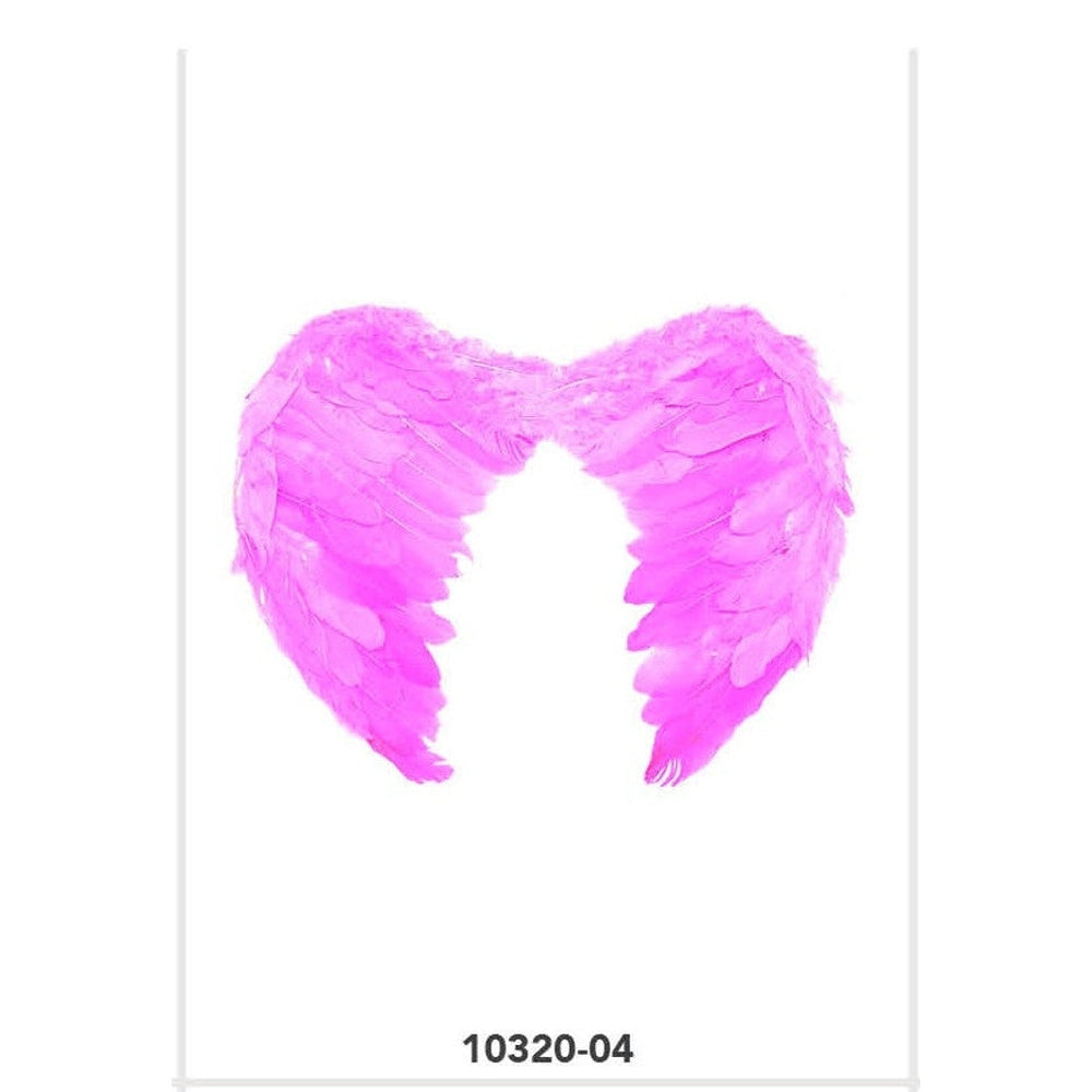 FEATHER ANGEL WINGS PINK L