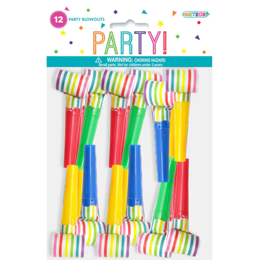 12 PARTY BLOWOUTS
