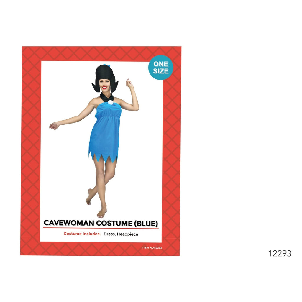 Adult Blue Cavewomen Costume