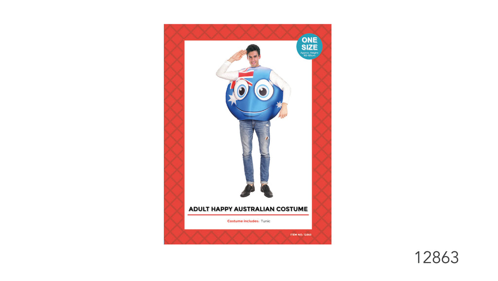 Adult Australian Smile Costume