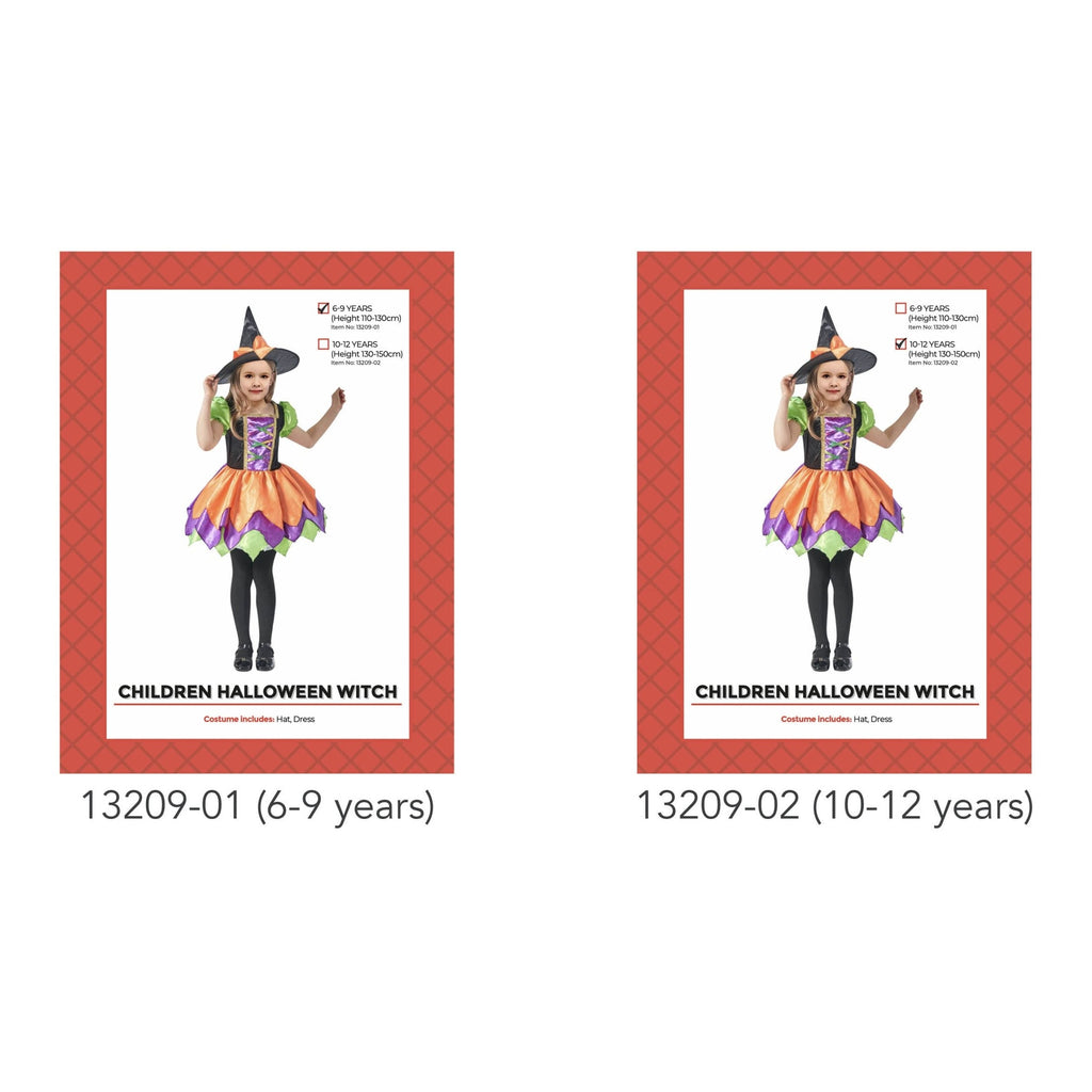 Children Deluxe Witch Princess Costume (10-12years)