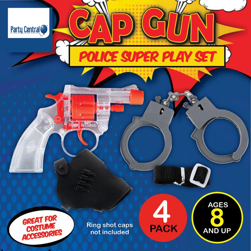 Cap Gun Police Super Play Set