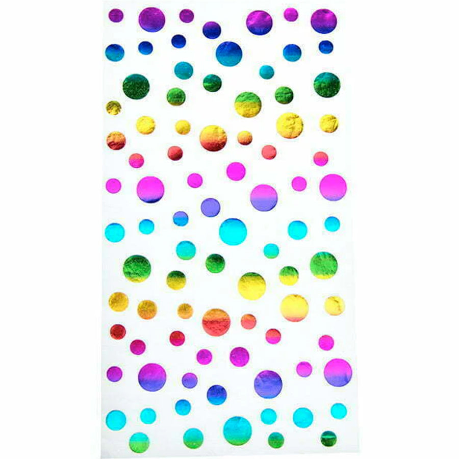 16 Rainbow Foil Napkin