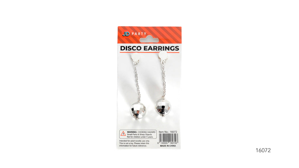 Clip On Disco Earing