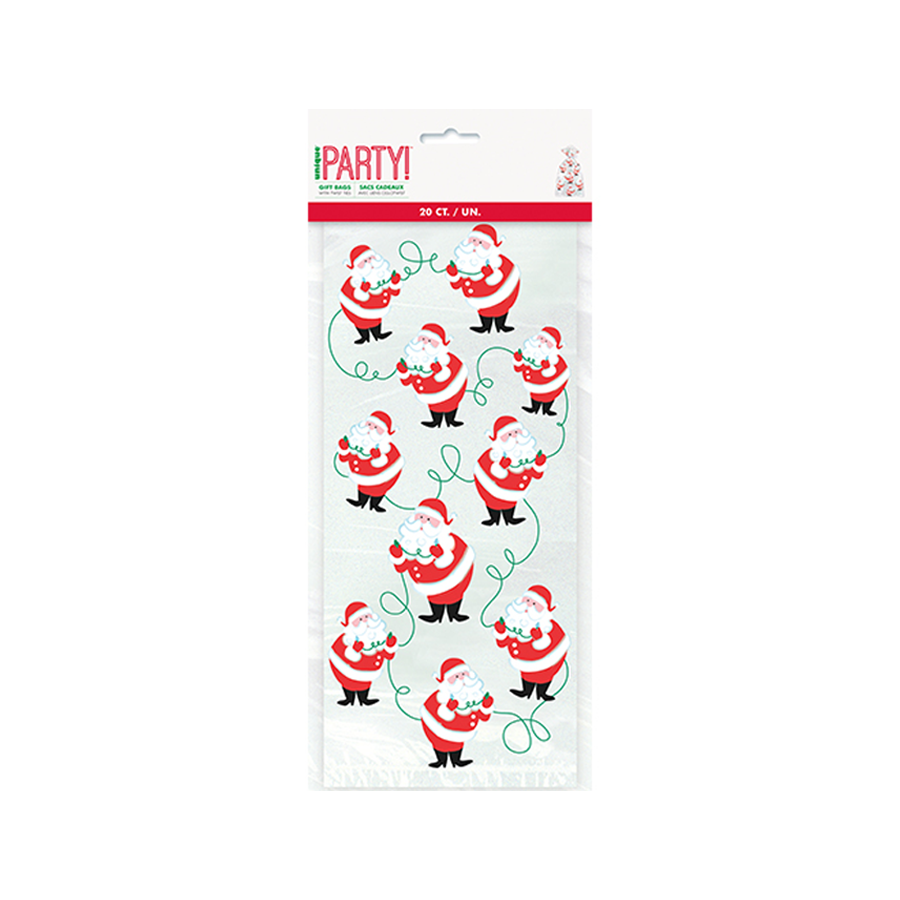20 TWINKLE SANTA CELLO BAGS