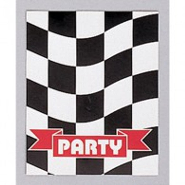BLACK &amp; WHITE CHECKS INVITES