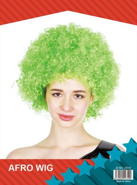 Afro wig yellow