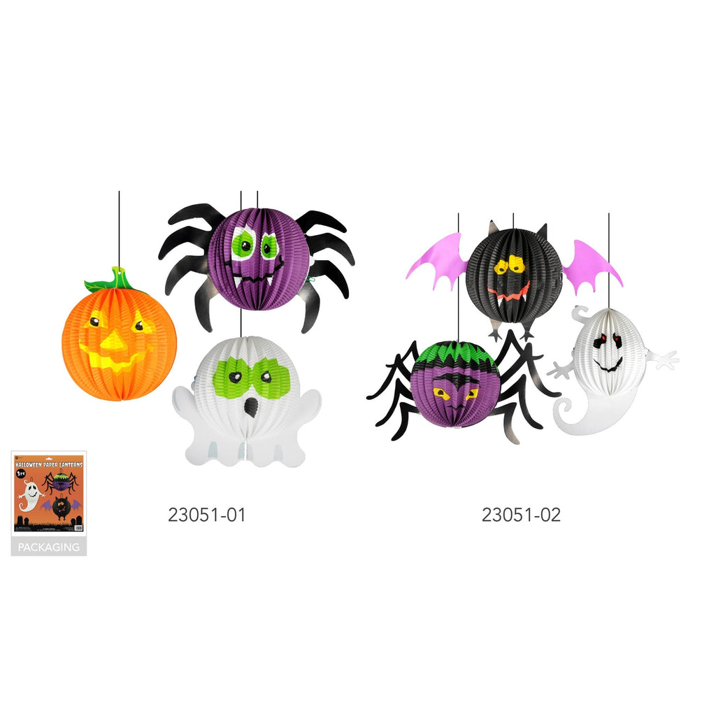 3D Halloween decorations Ghost spider pumpkin