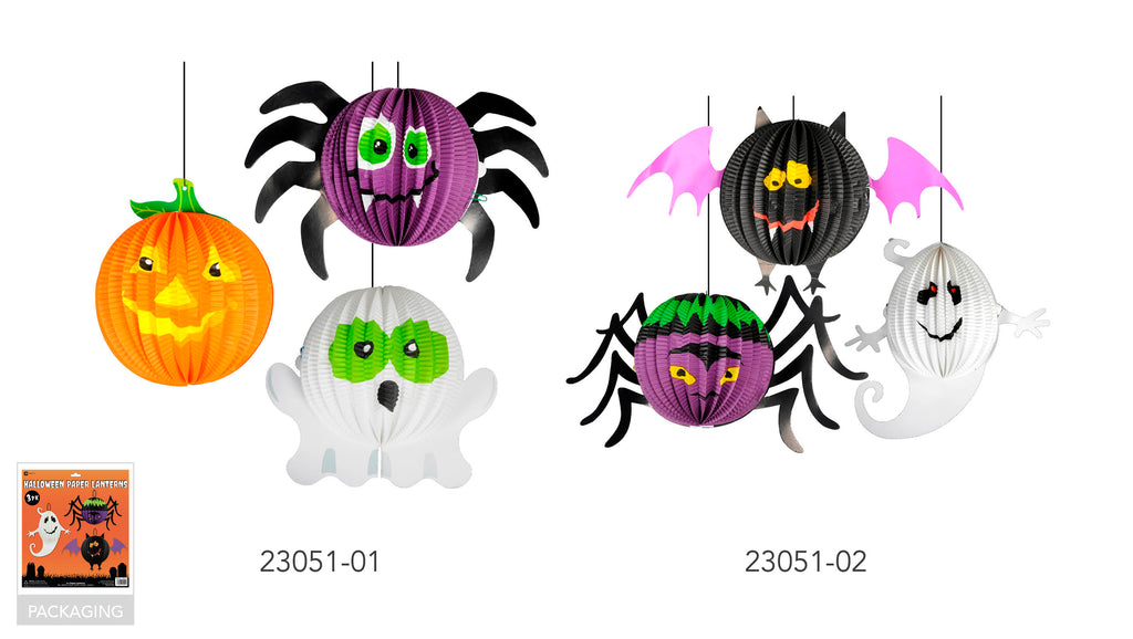 3D Halloween decorations Bat Spider Ghost