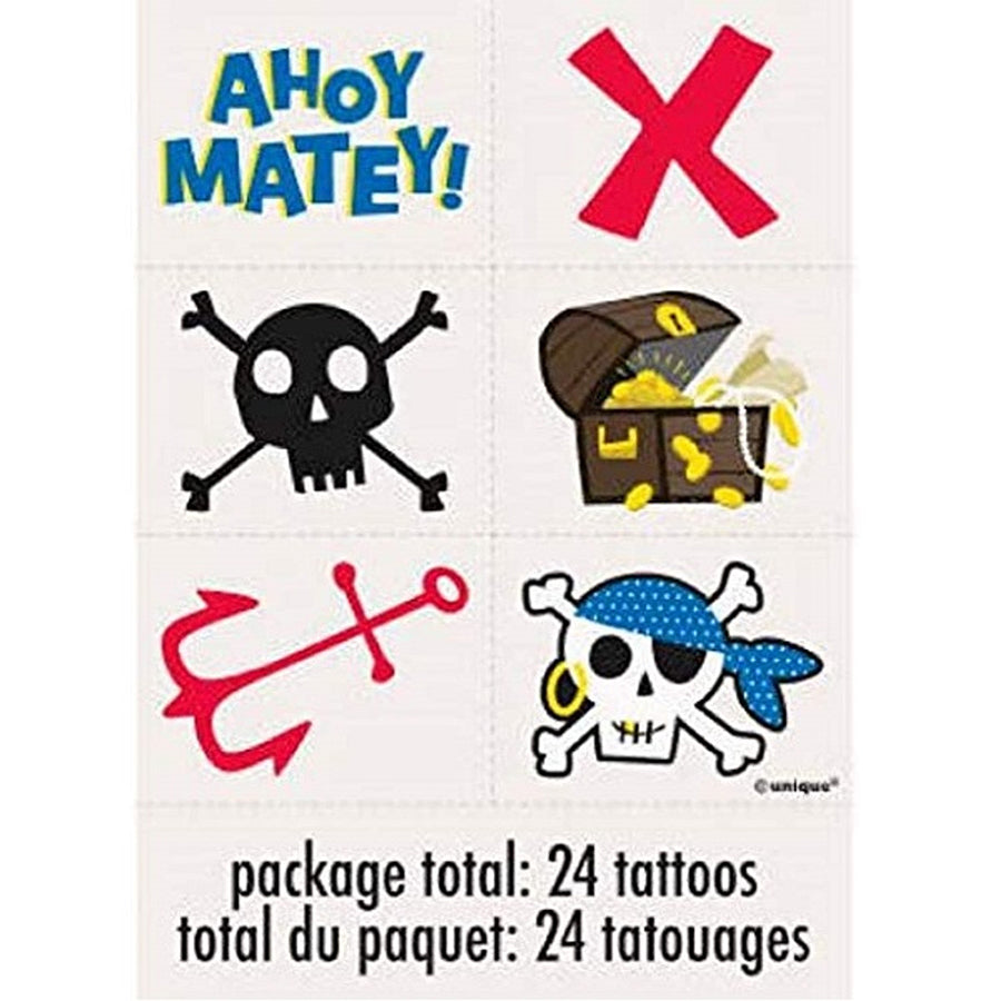 24 AHOY PIRATE TATTOOS