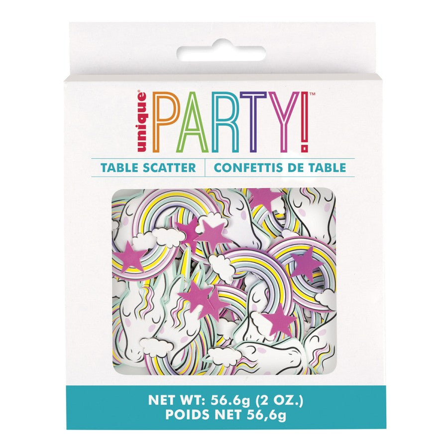 UNICORN &amp; RAINBOW JUMBO CONFETTI 56.6G