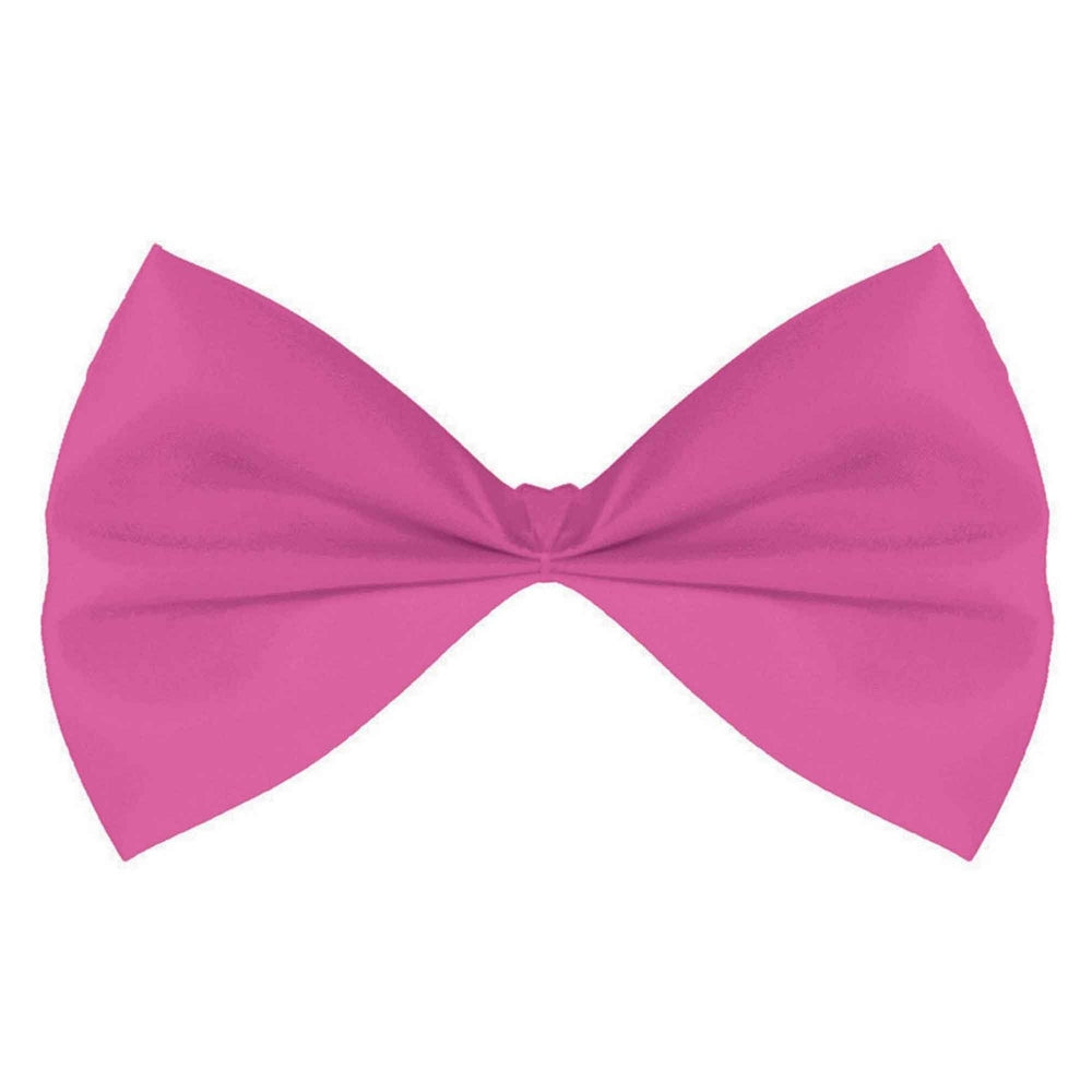 Bow Tie (Plain) L (Hot Pink)