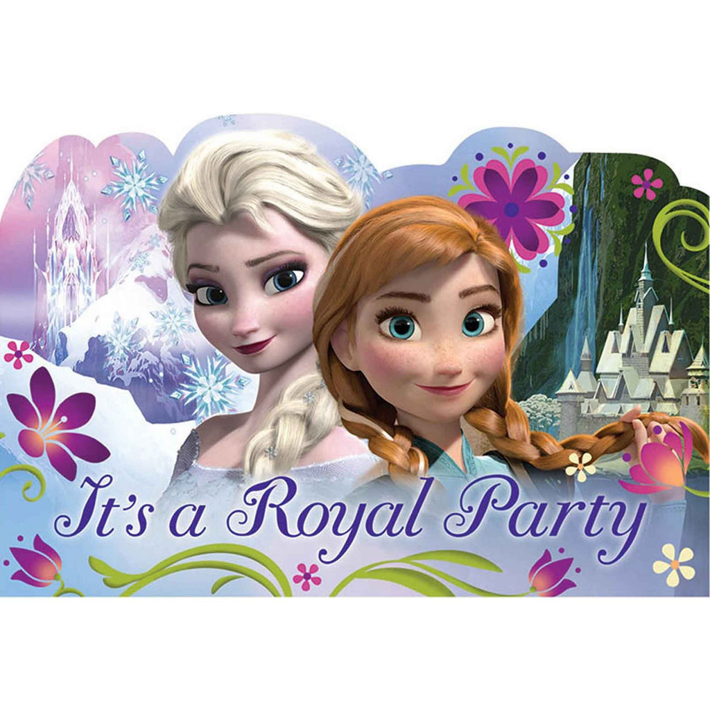 FROZEN INVITATIONS PK8