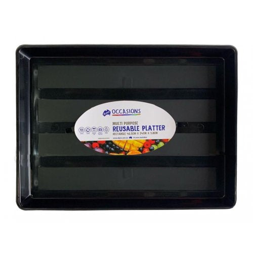 PLAT.RECT.PP46.5X34X3.8BLK