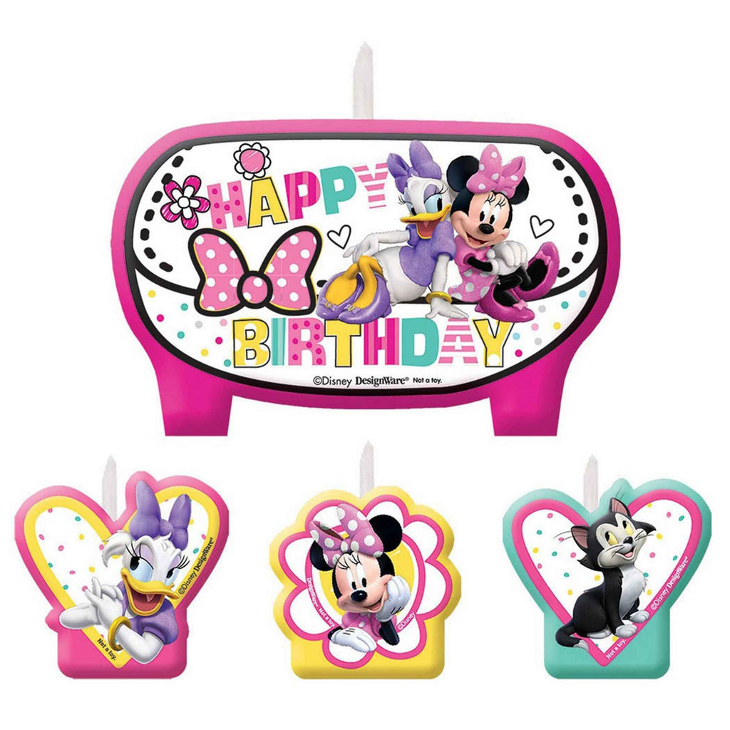 MINNIE HPY HELPERS BDAY CANDLE