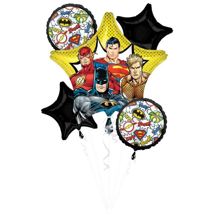 Justice League SuperShape Foil Balloon Bouquet