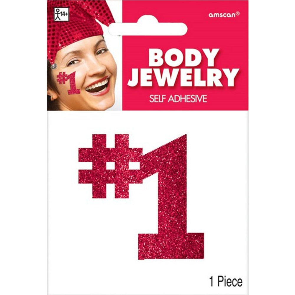 Red No1 Body jewelry