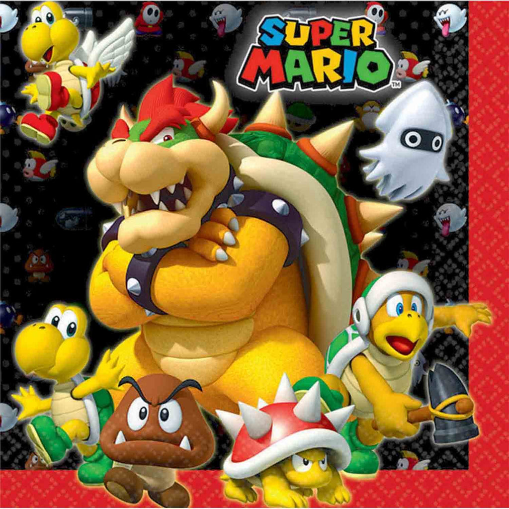 Super Mario Bros L/Napkin