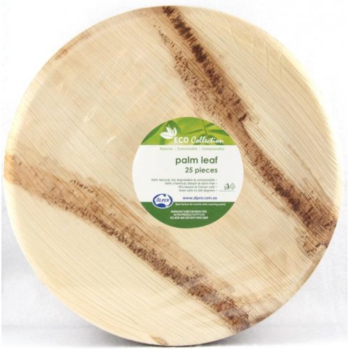 PALMLEAF ROUND PLATE 10