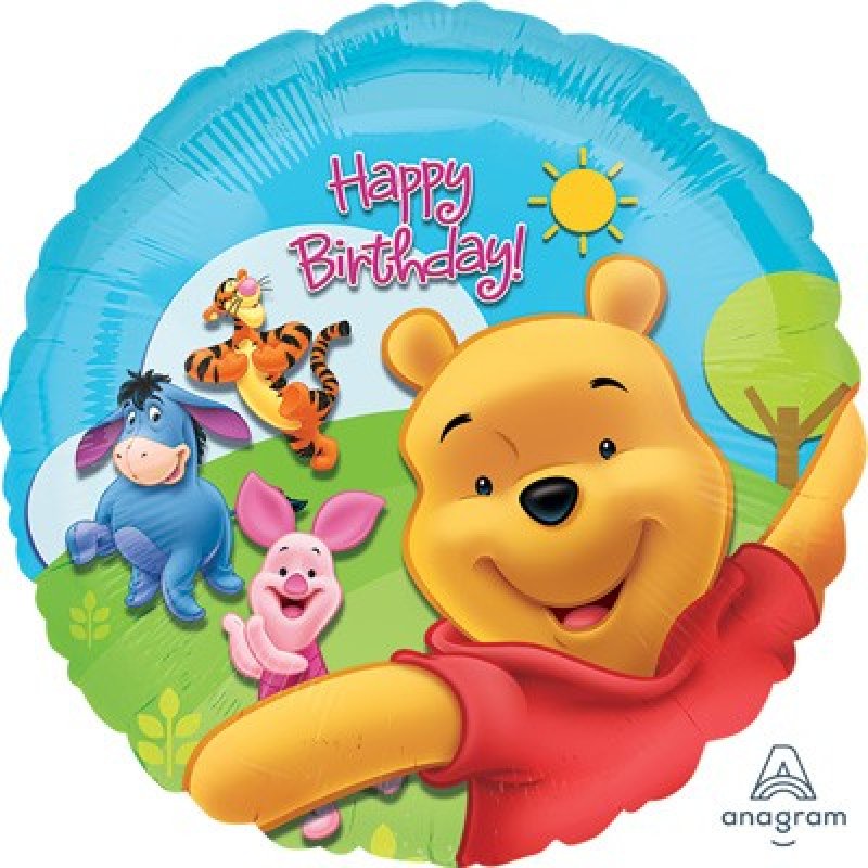 Winnie the pooh and Friends 45cm Foil Balloon