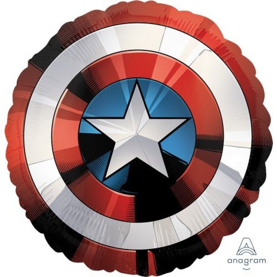 71cm Captain America Emblem Foil Supershape