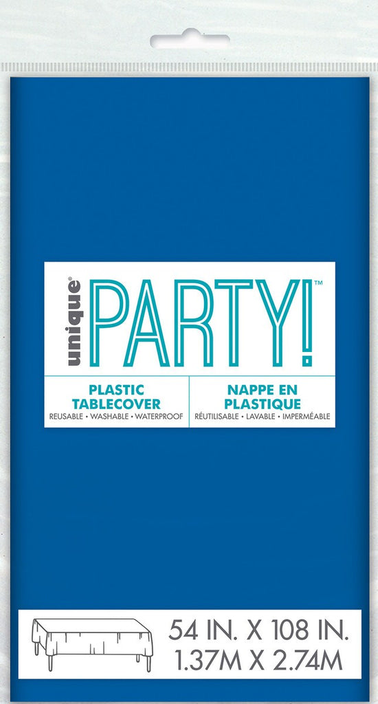 Plastic Rectangular T/C R/Blue