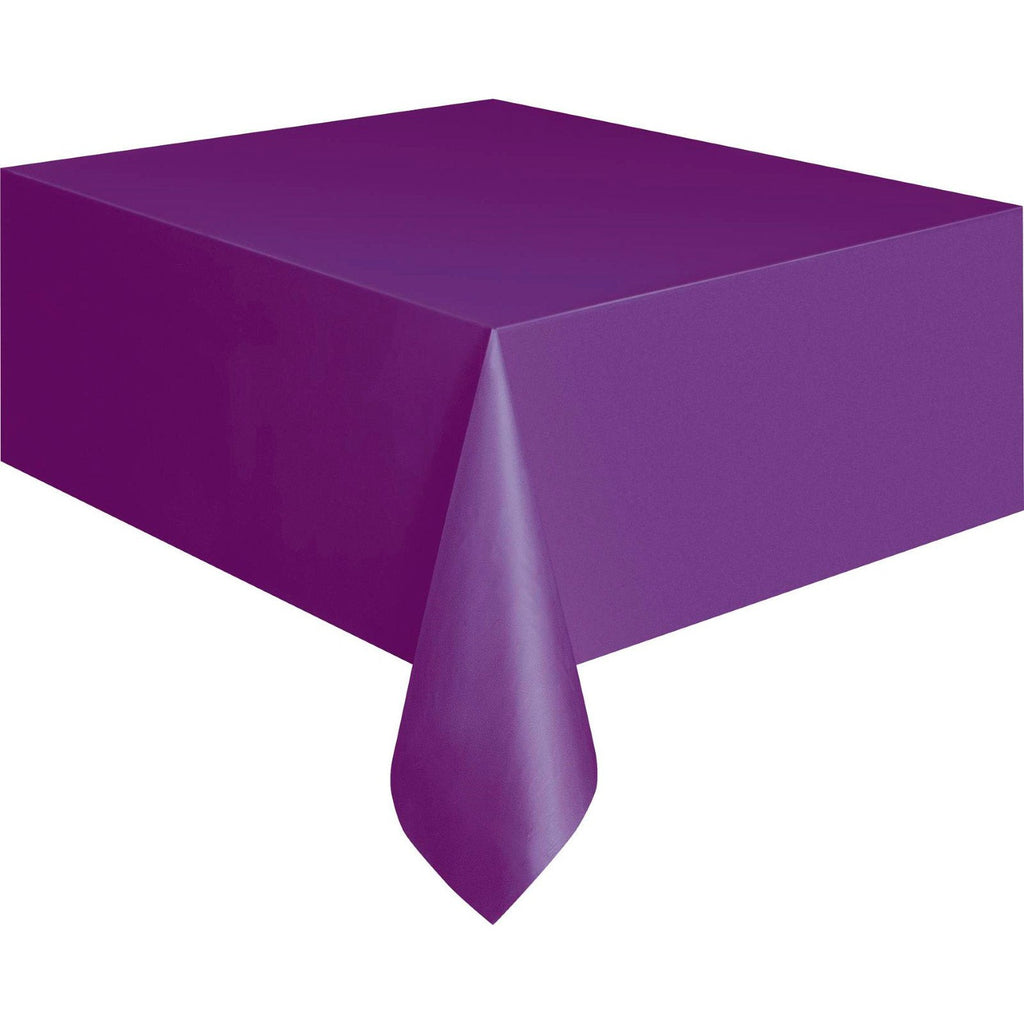 FS Rect Tablecover 2.7m Purple 1pk