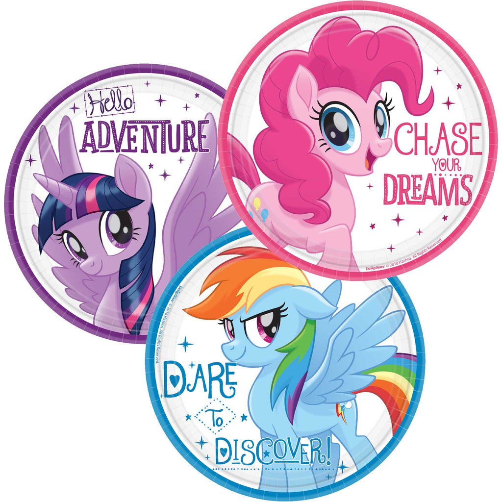 MLP Friendship 7inch Round Plate