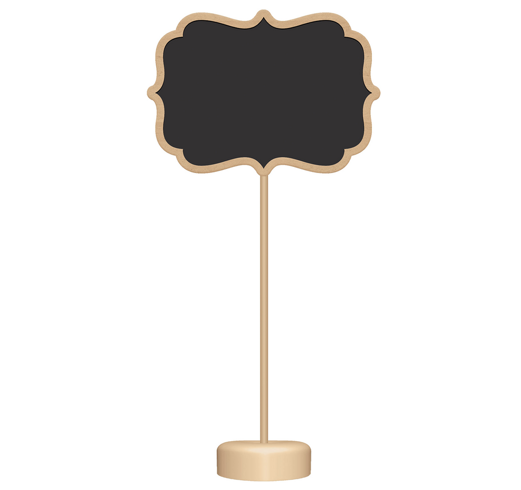 Chalkboard Standing Wood Sign