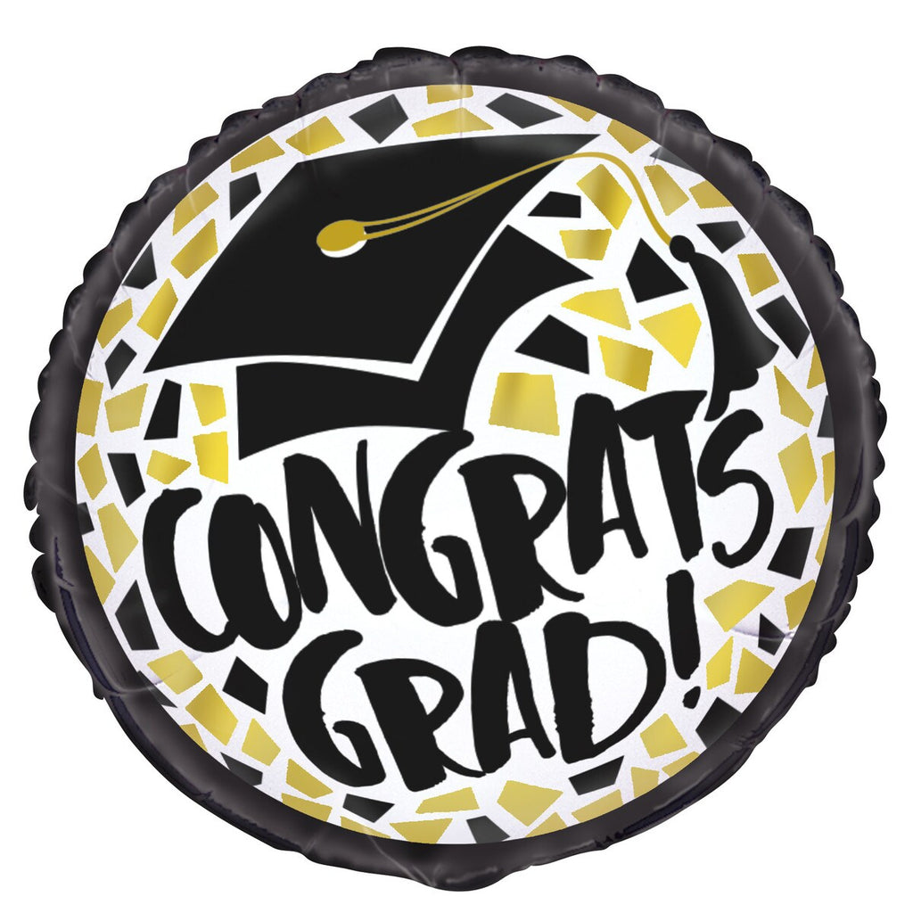 Congrats Grad 18" Foil Balloon