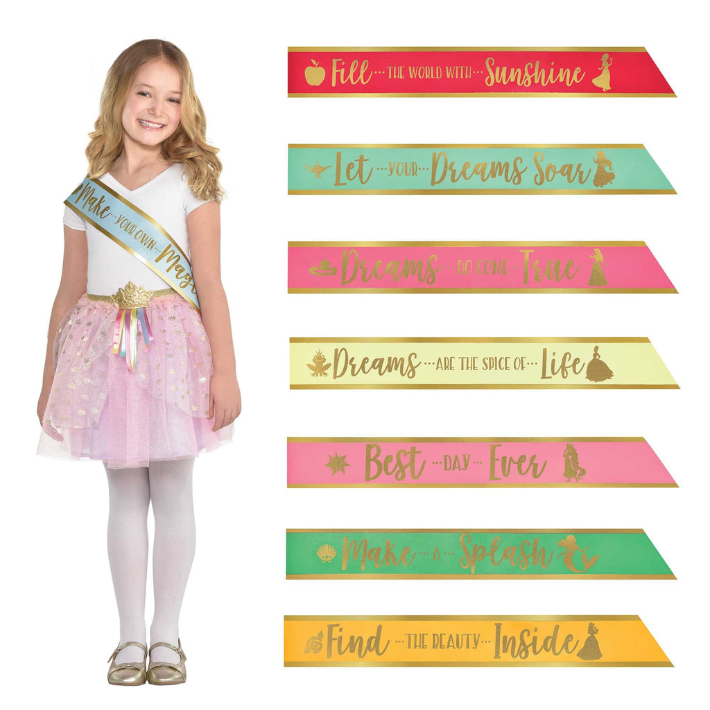 Disney Princess Set of Sashes