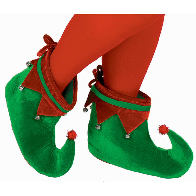 Green & Red Elf Shoes