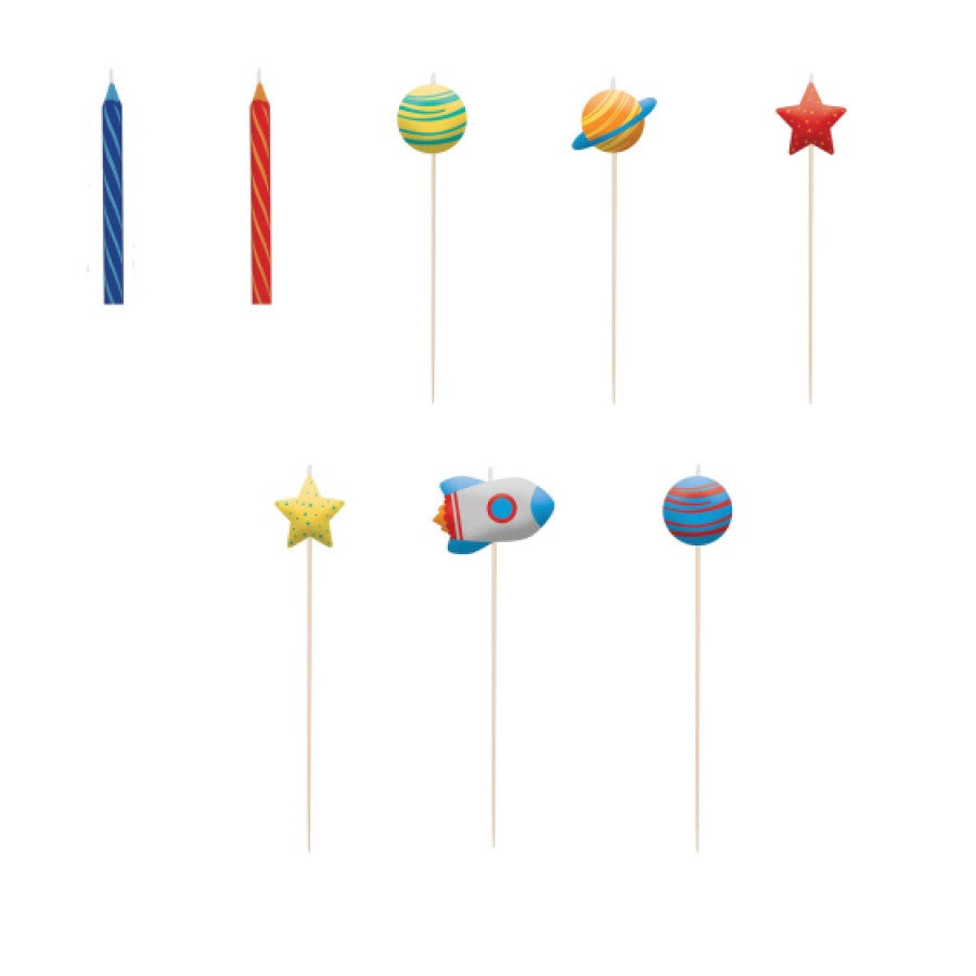 Blast Off Bday Candle Mix