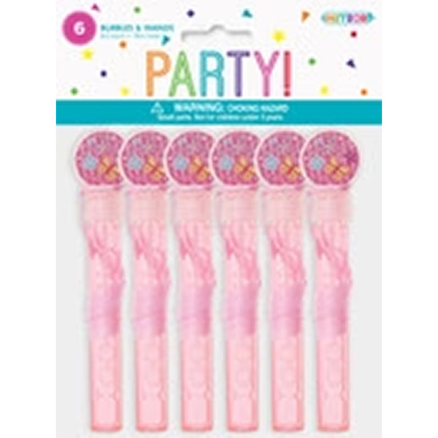 6 BUBBLES &amp; WANDS - PINK
