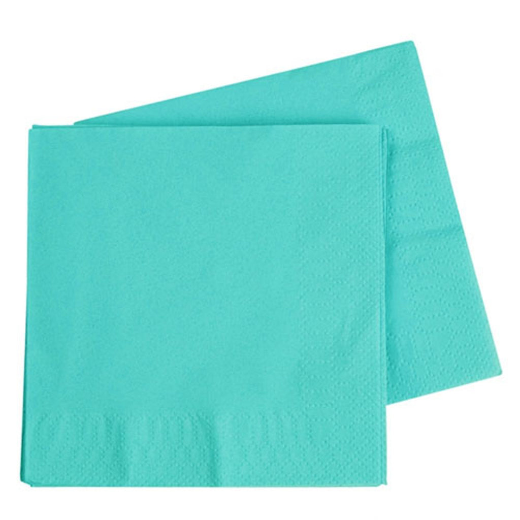 FS Dinner Napkin 400mm Classic Turquoise 40pk