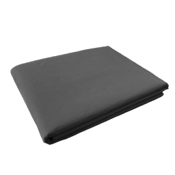 FS Paper Luxe Rect Tablecover 2.7m Black