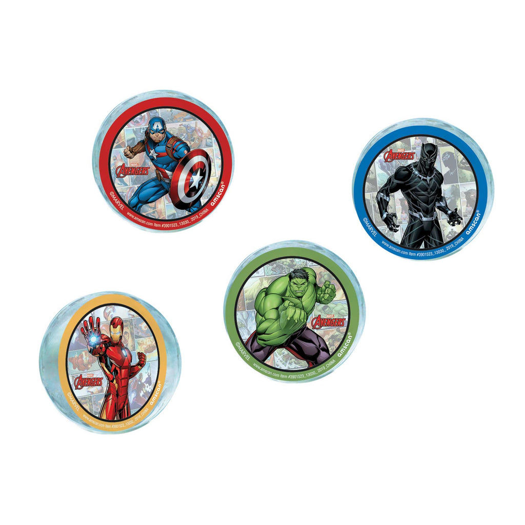 Marvel Avengers Powers Unite Bounce Balls Favors PK4