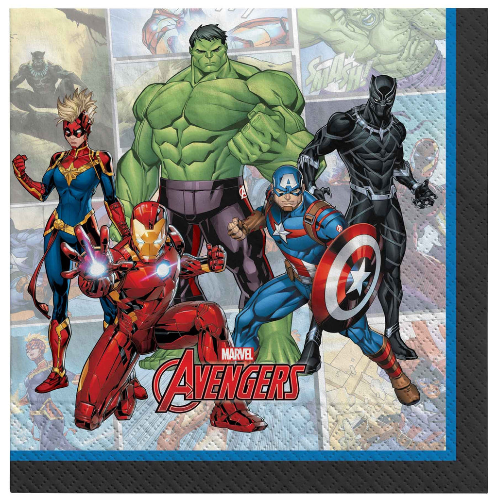 Marvel Powers Unite L/Napkin PK16