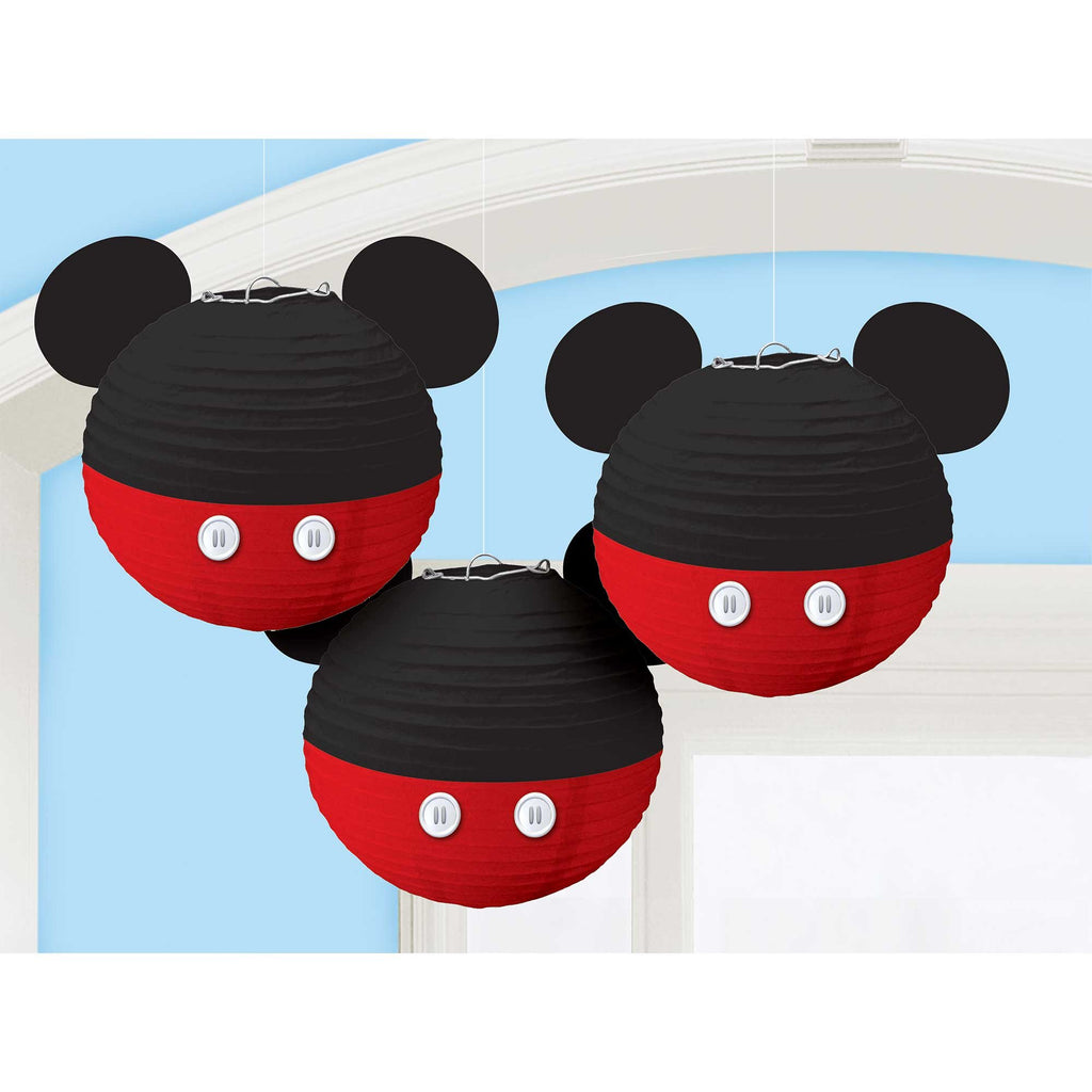 Mickey Mouse Forever Paper Lanterns &amp; Ears PK3