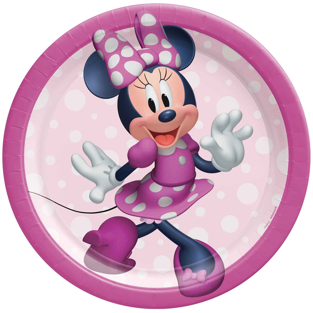 Minnie Forever 7in/17cm Rnd Plate