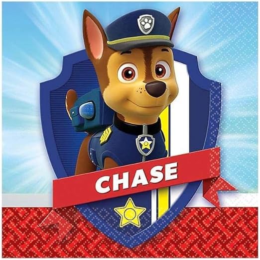 PAW PATROL BEVERAGE NAPKINS