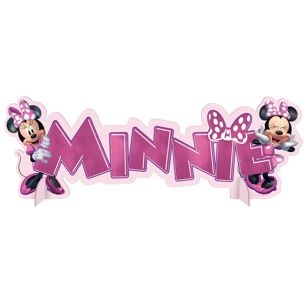 Minnie mouse table deco