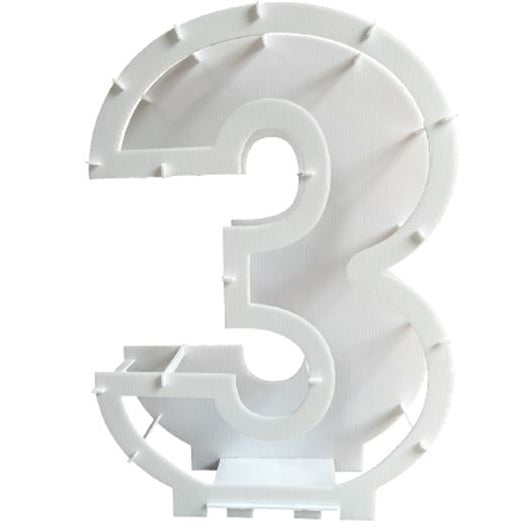 Balloon Frame - Number - 3