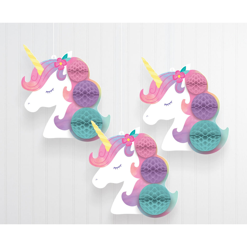 Enchanted Unicorn H/comb Dec