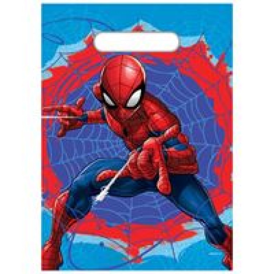 PARTY BAG 8PK SPIDERMAN