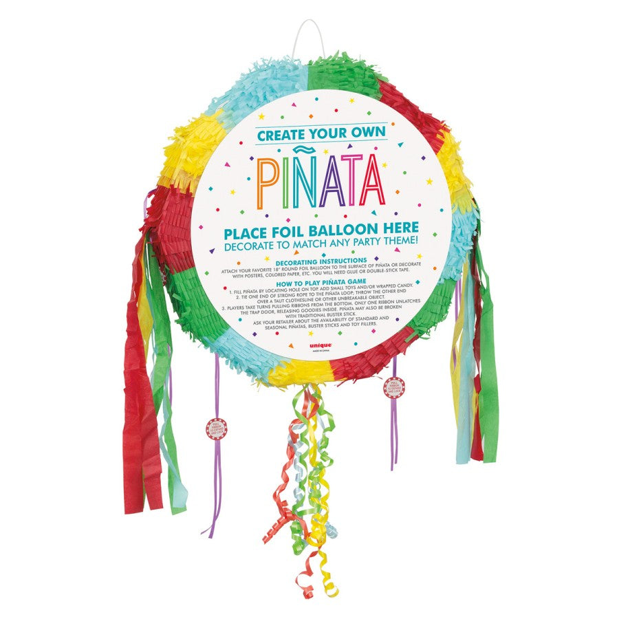 CRTE YR OWN DRUM POPOUT PINATA