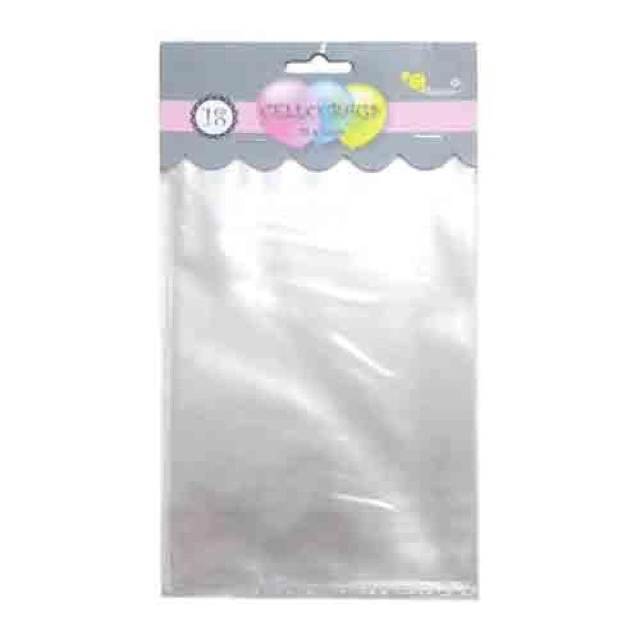 Clear Lolli Bag 18pcs 18*12cm