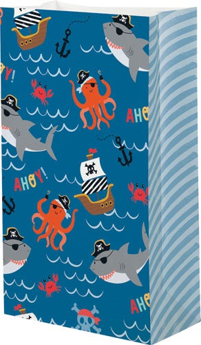 Paper Bag 8PK Ships Ahoy