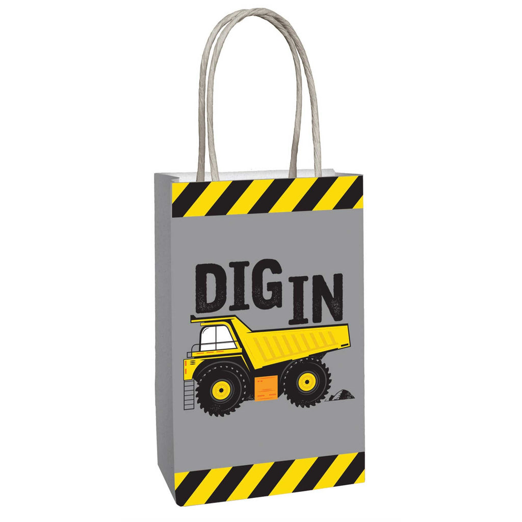 Construction Paper Kraft Bag 8pk